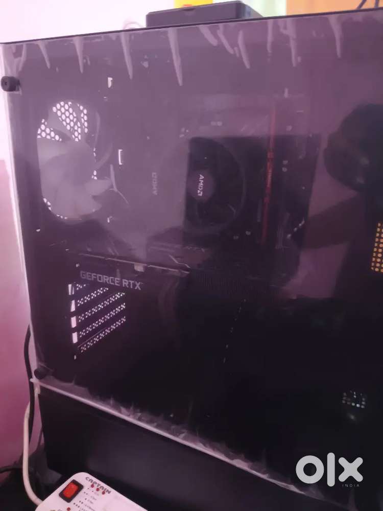 Cpu + monitor + keyboard and mouse