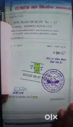 64 gaj plot, 30 mtr road, royal City,30 mtr inside,purani chungi