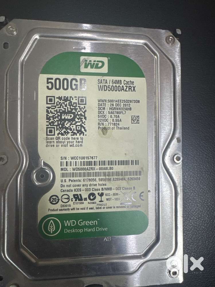 WD green hard disk