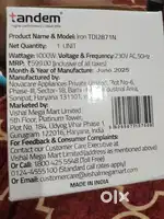 Iron 1000w