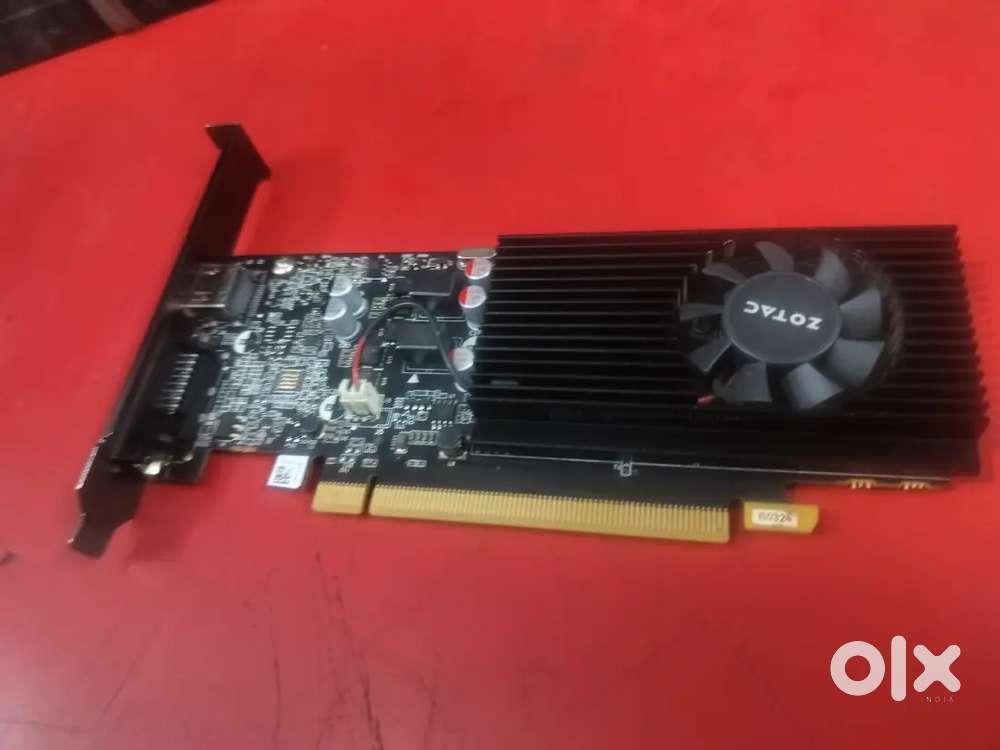 Zotac gt1030 2 gb ddr5 graphic card perfect working and new looking