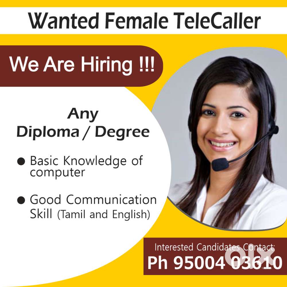 Female Tele Caller Wanted