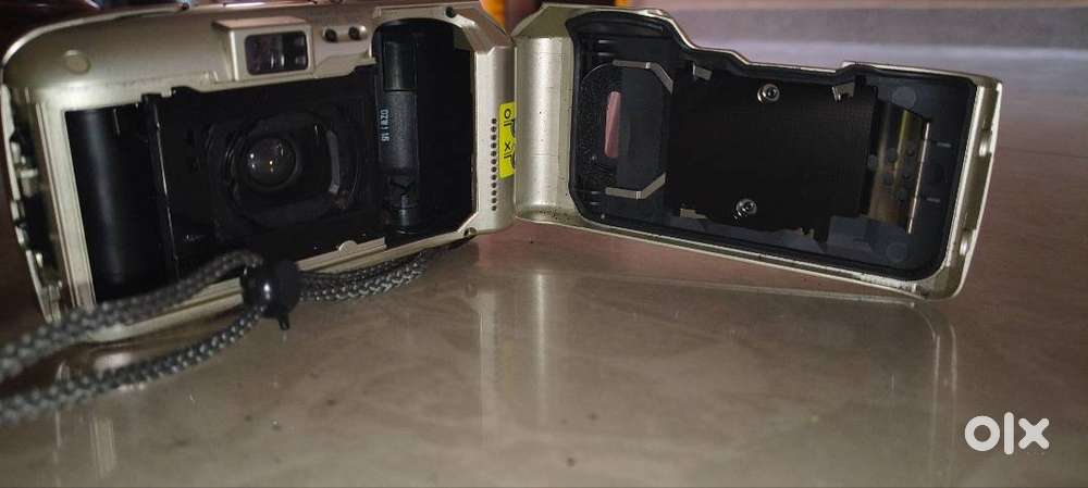 Olympus Mju-II Zoom 80 35mm film camera.