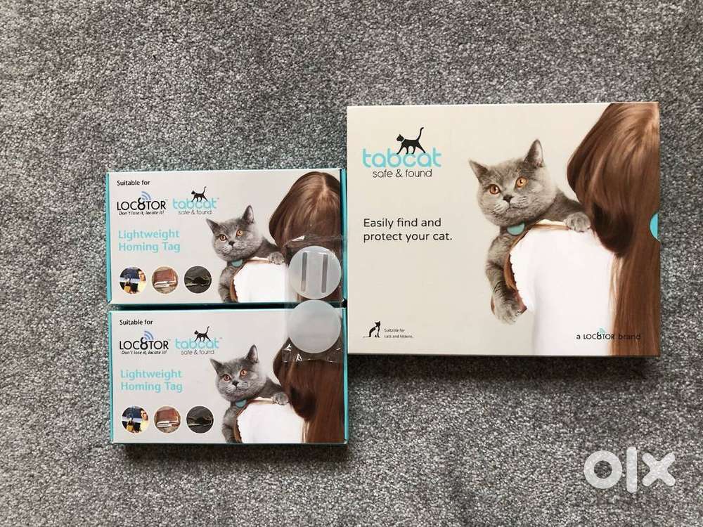 4 X Cat/Dog Tracking Tags