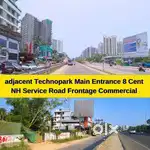 NH Frontage Commercial 8 Cent adjacent Technopark Entrance