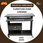 Table, laptop table, Pooja Stands, Small and big sizes available
