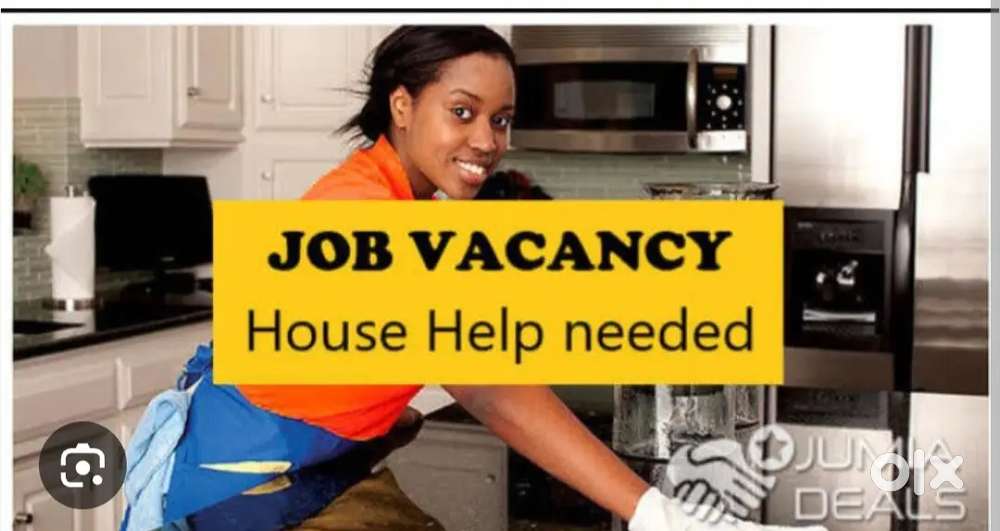 Urgently required maid for household work and cooking