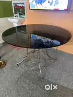 S S Dining Table  1.2 M Dia