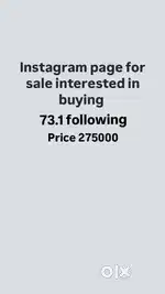 Instagram  for sale