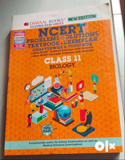 CBSE 11th,12th NCERT Biology Textbooks + Oswaal NCERT exemplar