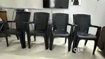Plastic Chairs Set of 4 – Strong & Comfortable - 350 Rs Per Chair