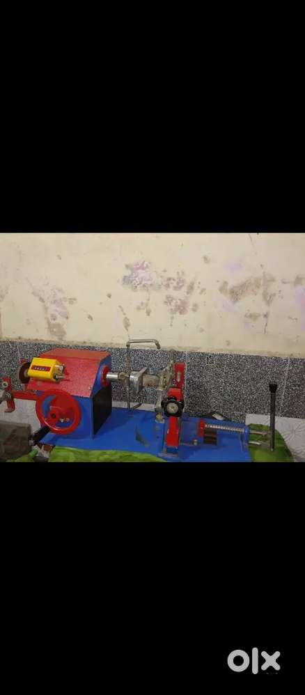 Fan winding machine manually