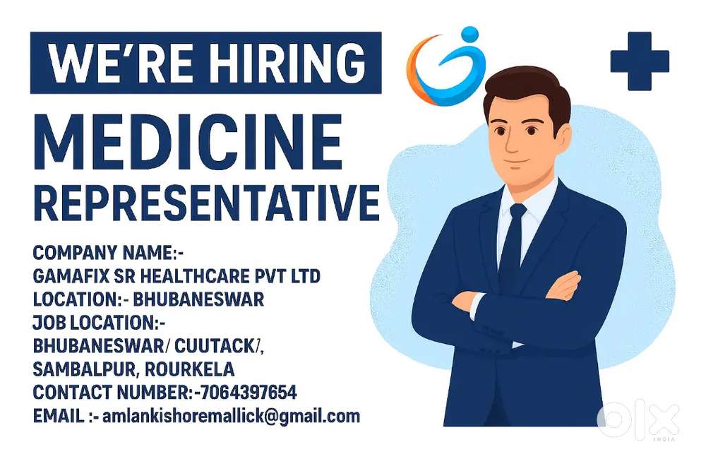 Required for Medicine Representative