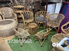 All types of cane furniture available  Cane chairs Cane stools Cane sofa set Cane racks Cane baskets...
