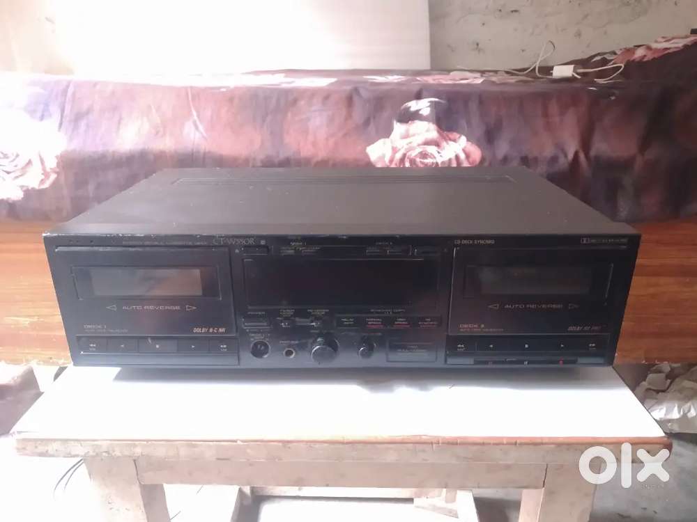 Music system pioneer audio cassette player need to service