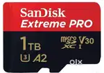 SanDisk Extreme Pro 1 TB Memory card SD only 1 year very rarely used