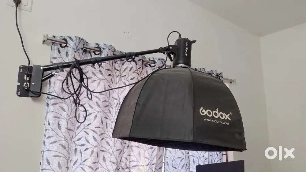 Godox sl60w for videography with softbox