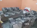 Sofa set in gray color