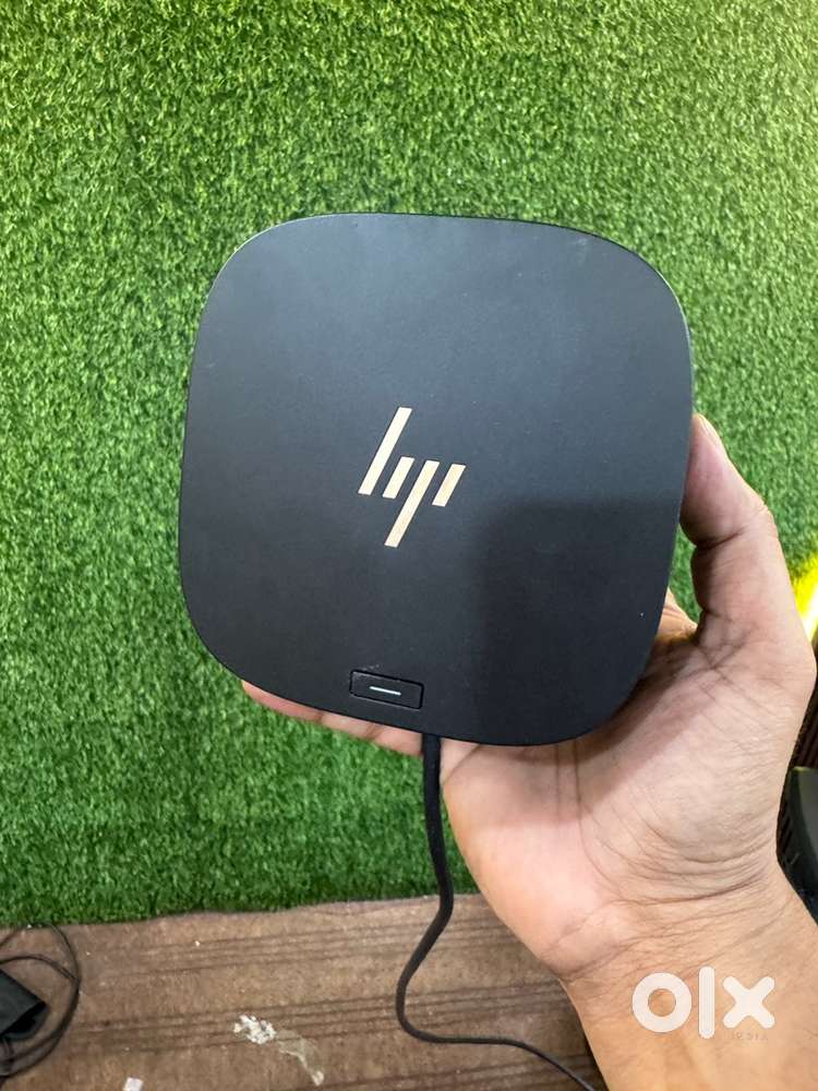 HP USB-C Dock G5,1 HDMI,2 DP,USB C, LAN ports.