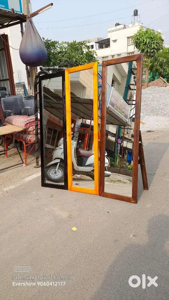 Brand new full length solid wood long mirror at factory price
