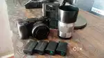 Sony a 6300 with 16-50 and 50 mm lans