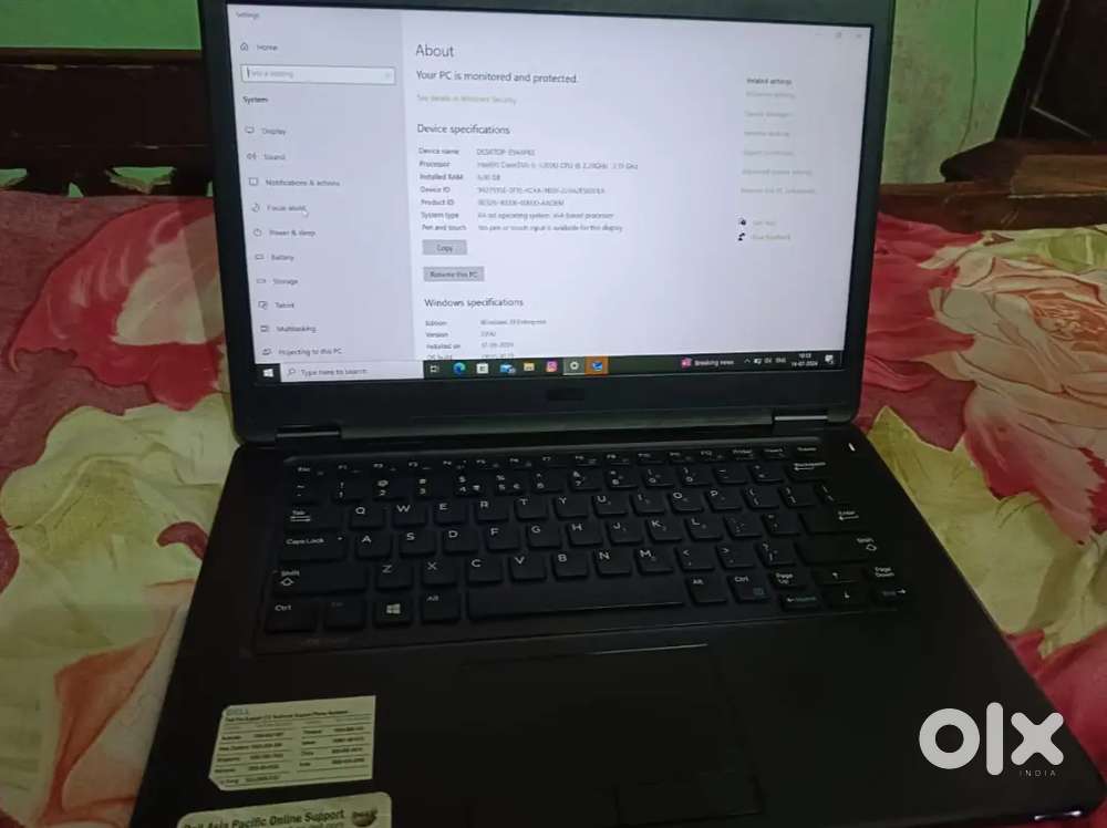 Dell laptop