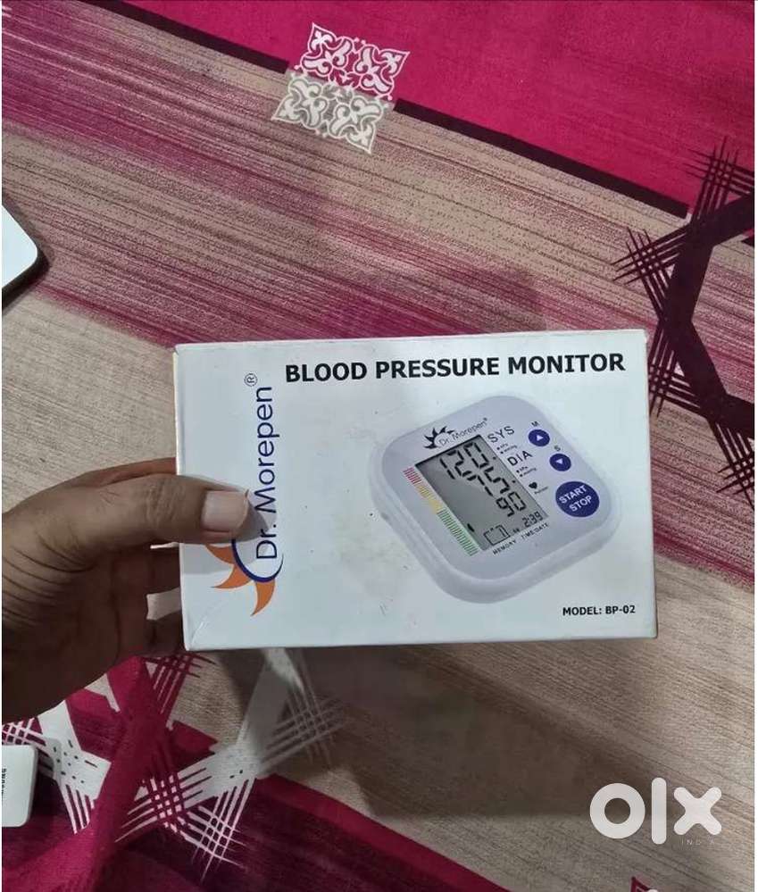 Dr morepen blood pressure Bp monitor machine brand new unused with bo