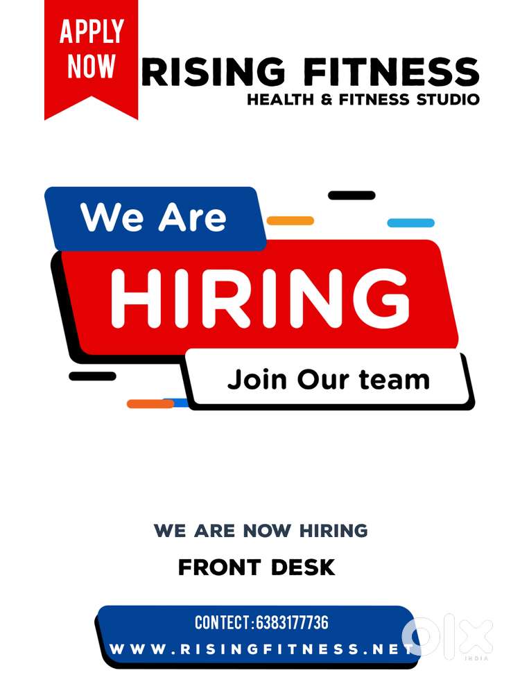 Opening for front desk admin