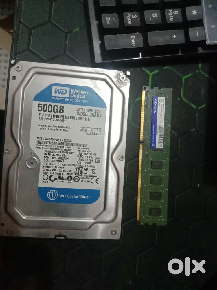 Pc dekstop hhd and ram