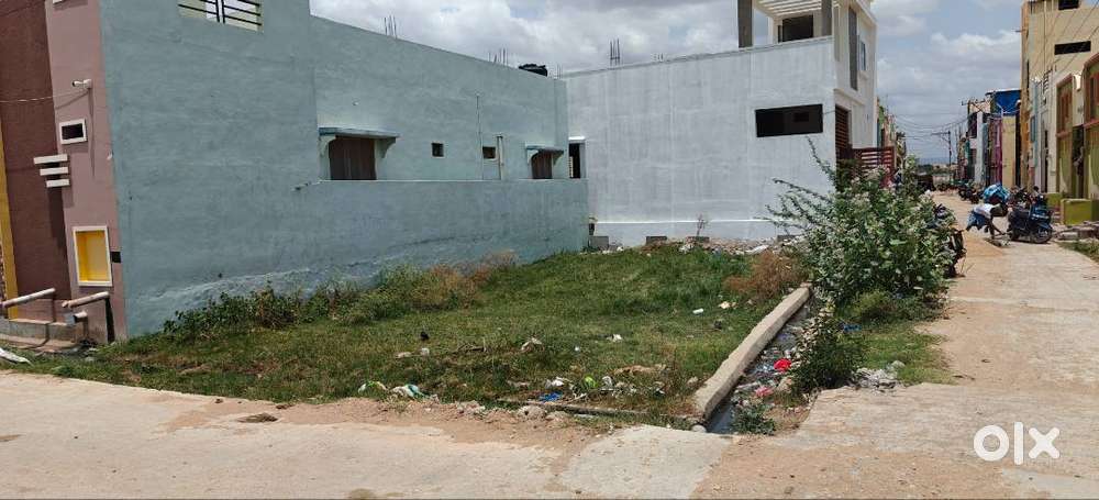3 Cents corner plot for sale in A1 Nagar