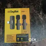 Digitek microphone along with receiver for sale.