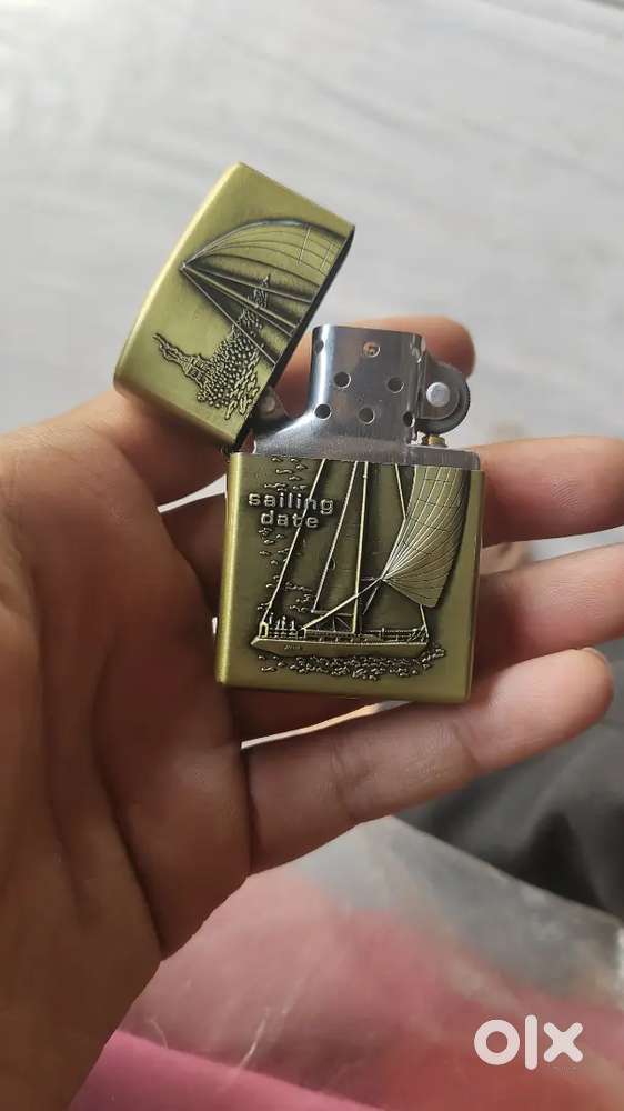 Steel body zippo lighter new