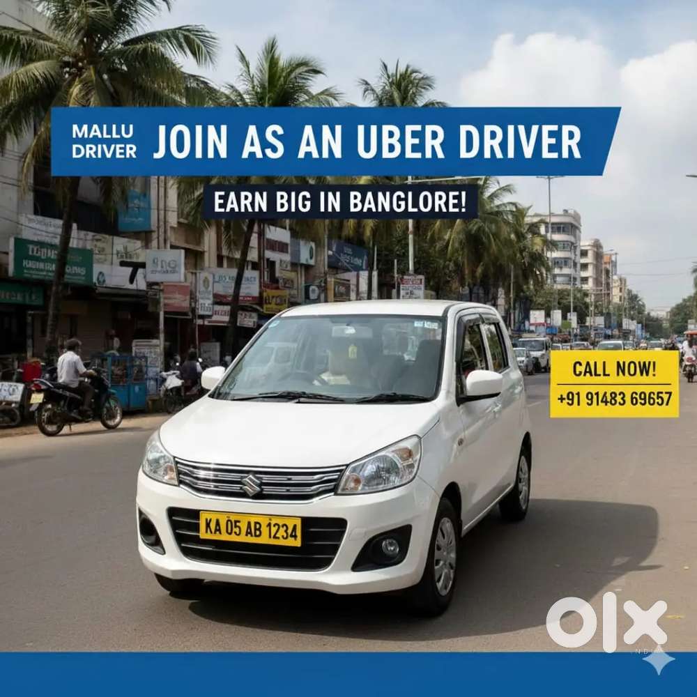 Uber drivers wanted in Bangalore