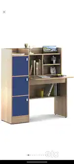 Space wood study table