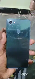 Oppo f7 mobile just display glass krack working good