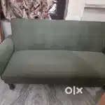 Teak wood sofa 5 seater