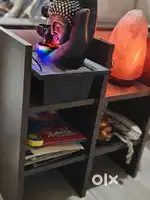 Book shelf cum side table wooden