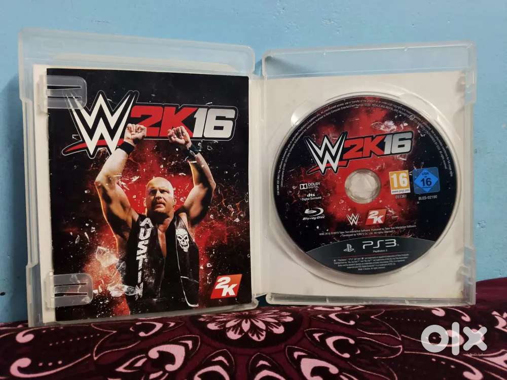 WWE 2K16 PS3 Game CD – Good Condition