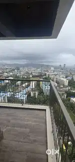 1BHK L SHAPE BIG BALCONIES VERY HIGHER FLOOR NEW TOWER WITH AMENITIES
