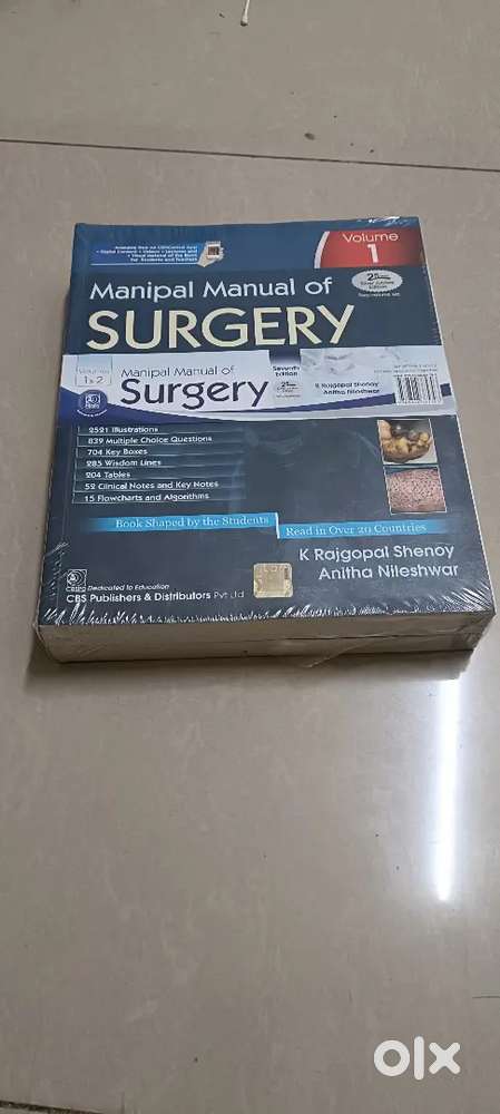 Manipal manual of surgery