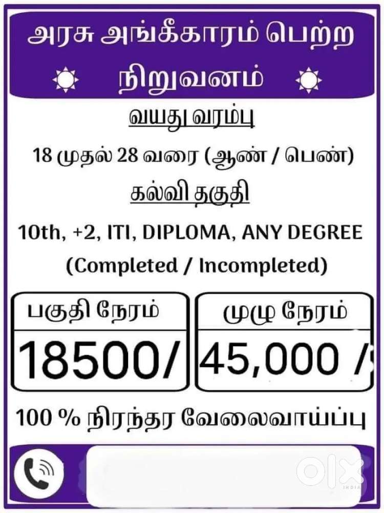 WANTED TELLECALLERS IN CHENNAI