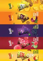 Packed juice and bakery items