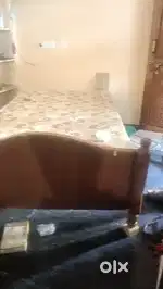 Double cort bed with mattress