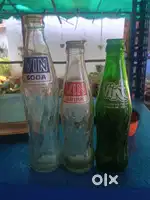 Glass soda bottles for sale