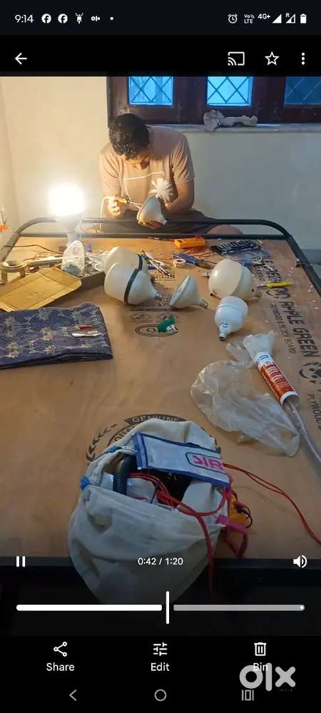 Led bulb , flood light etc repairing service