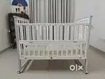 Babyhug Rocking Cot Cum Junior Bed With Mattress (Pune)