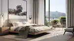 3 bhk flat available for rent 80 k Mahavir Amrut palm road sanpad