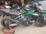 Ninja 650 ER 6n with fancy number