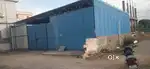 Godown or industrial shed with 3 phase current connection available