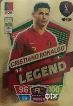 Cristiano ronaldo shiny gold card